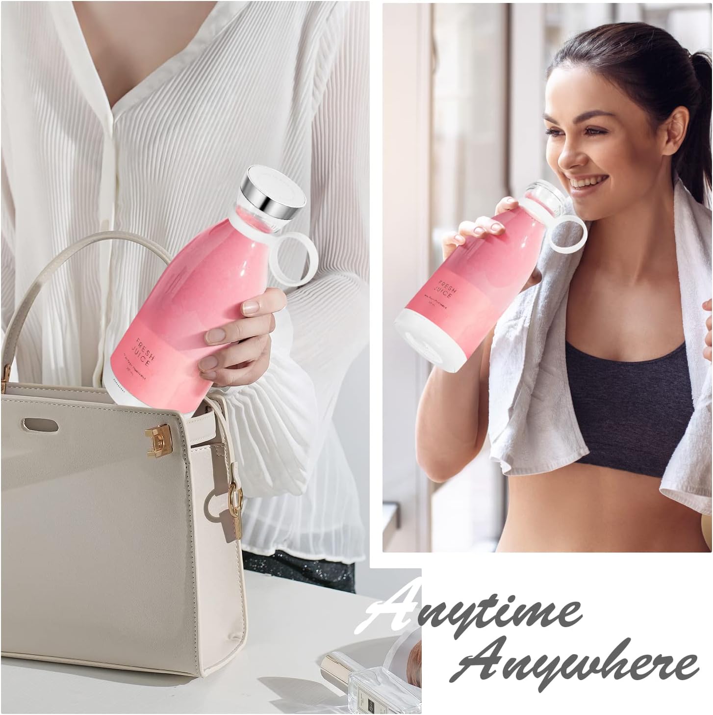 Fashion Travel Blender Bottle