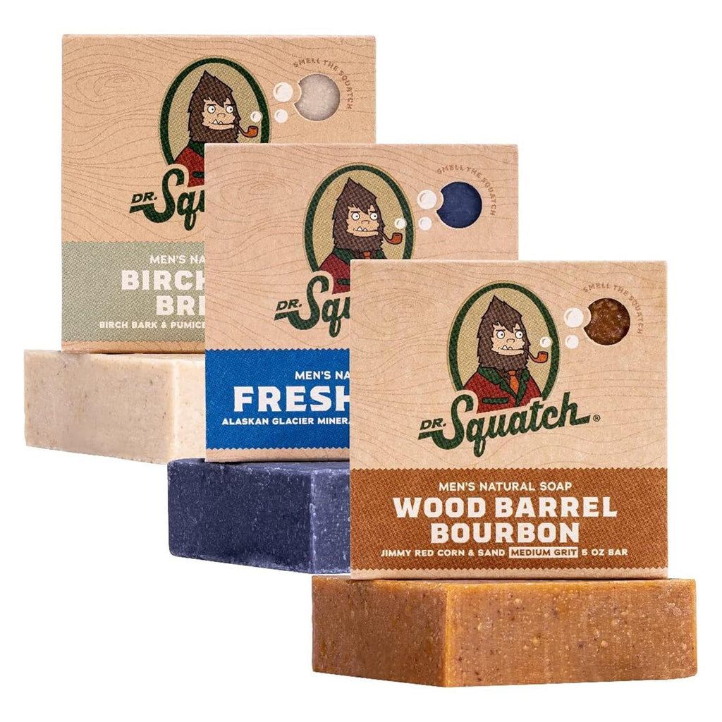 Natural Men's Soap Trio