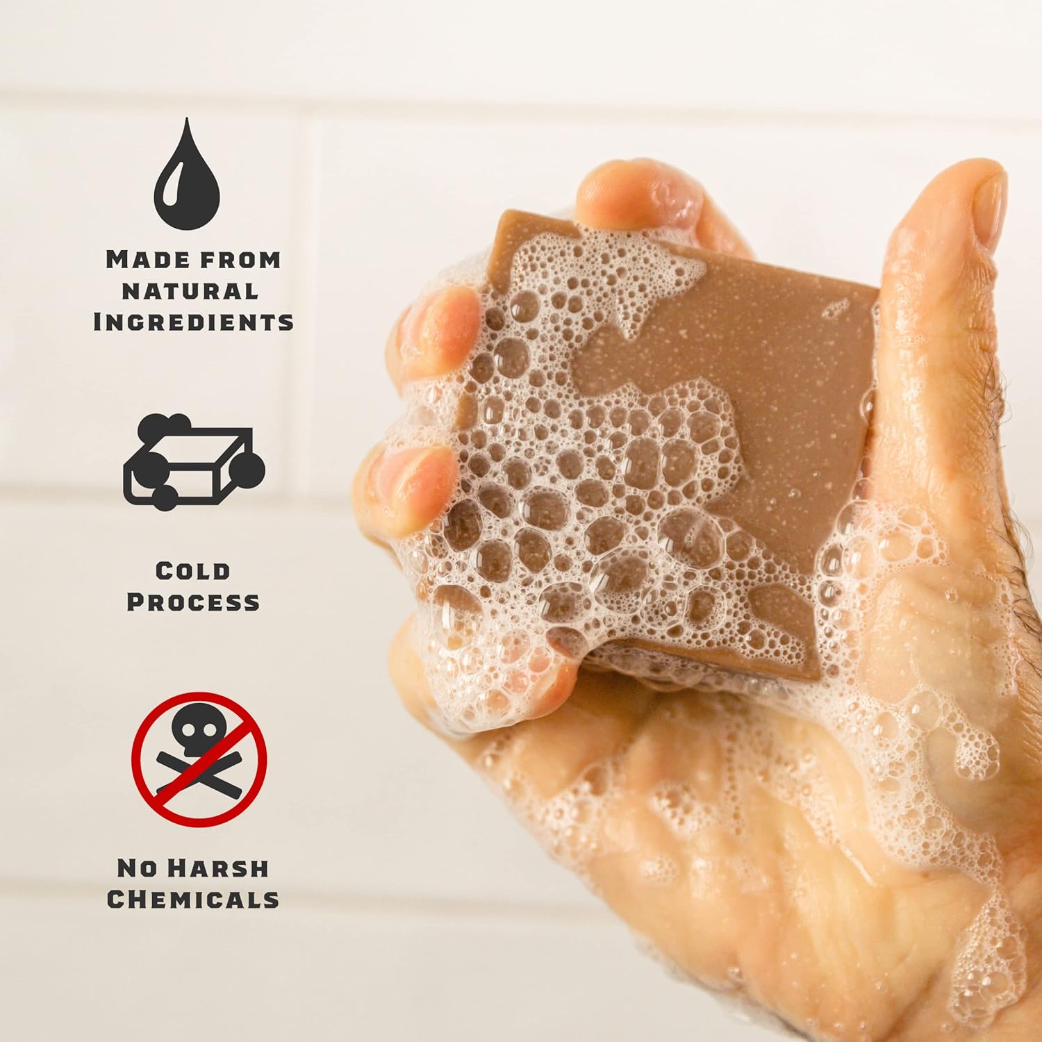 Natural Men's Soap Trio